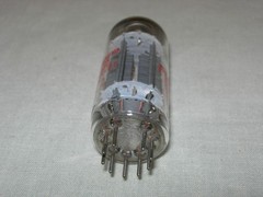 NOS Philco Star Light 12BH7A Vacuum Tube, Tested, with Closely Matched Sections