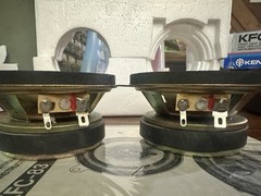 NOS Kenwood KFC-83 3.5″ Dash Speakers – Vintage Made in Japan – New In Box