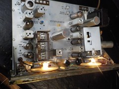 vtg Stromberg Carlson SR 445 A AM/FM Tube Tuner TESTED WORKS