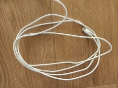 Clearview Portable TV Antenna White 10 ft / 1 ft Coaxial Cable, 3.3 ft USB Mini