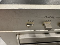 Calibre 240 Stereo Receiver Aluminum Vintage Phono Input Dolby FM Tested Works