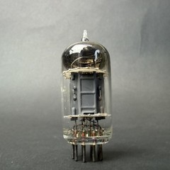 1960s 12AX7 ECC83 Tung-Sol Tube Gray Long Plate D Getter TV7 Test Good TS7-7