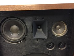 Pioneer CS-99 Vintage 5-Way Floorstanding Stereo Speakers Wood Lattice (Pls Read