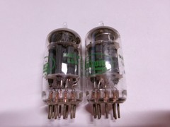 2 SYLVANIA 12AX7 VACUUM TUBES 5