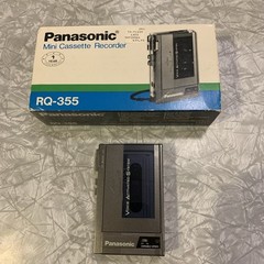 PANASONIC Cassette Recorder Voice Activated RQ-355A