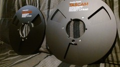 Set of Black Metal tape reel for Tascam Teac 3030 Br 20 32 reel to reel RE 1004