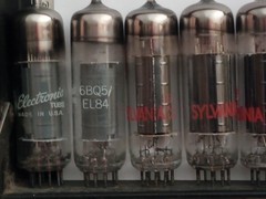 10 Sylvania 6BQ5 EL84 Vacuum Tubes 2 GE EL84 2 RCA EL84
