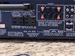 SAE TWO Stereo Receiver Model A6 – Serviced & Tested (60WPC)