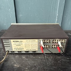 DYNACO PAS Tube Preamplifier for ST-70 Amplifier – Works VIDEO