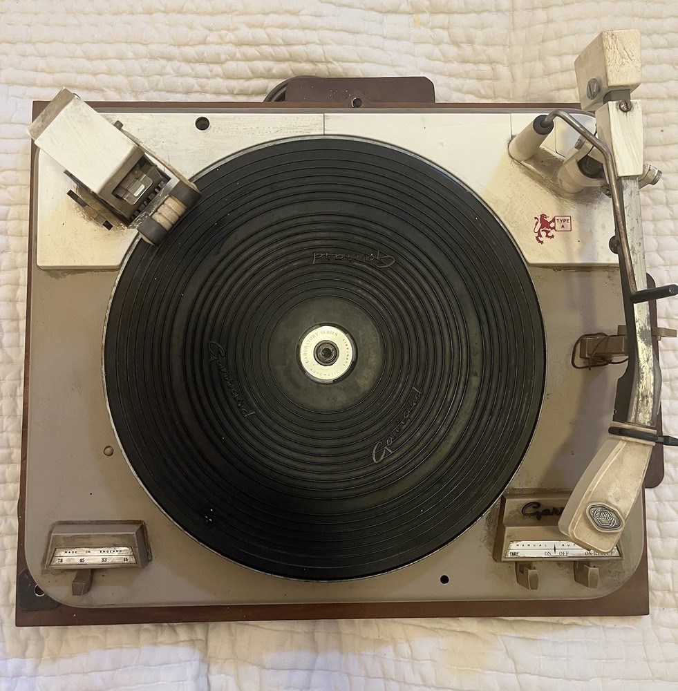 Garrard Type A Turntable Vintage England