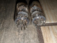Lot of 2 BECKMAN USA 5964 VACUUM TUBES RARE! FREE SHIPPING! RARE!