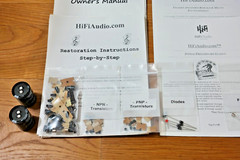 Bose 550 restoration kit repair service recap capacitor upgrade transistor