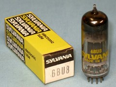 VACUUM TUBE ~ 6BU8 ~ SYLVANIA ~ NOS ~ 6BU8