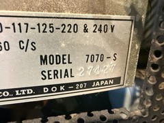 Dokorder 7070-S Reel to Reel Tape Recorder Solid State Automatic Reverse