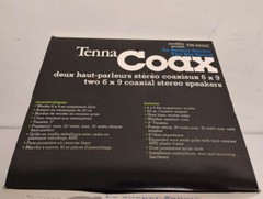 Tenna Coax TM-6920C two 6×9 Coaxial Stereo Speakers – New Old Stock