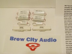 Capacitor recap re-cap kit for Cerwin Vega D3 D5 crossover restoration
