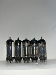 5 Unknown Brand 12BH7A Tubes TV7 Tested Strong See Photos For Details