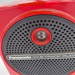Panasonic Red Dynamite TNT Portable 8-Track Player RQ-830S Broken Plastic PARTS