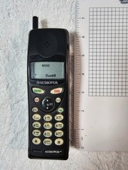 VTG Audiovox MVX-480 Analog Cell Phone w/ Charger Battery Works – No Service