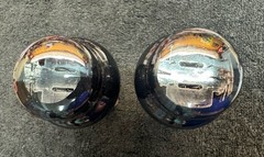 2 NOS Matched KenRad JAN 6B4G Black Glass Tubes