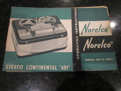 LOT OF 9 VINTAGE NORELCO TAPE RECORDER OWNER’S MANUALS CATALOGS ALL MODELS- BNZ
