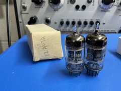 Strong pair of GE 5814A (12AU7) preamp tubes – tested VG 2700/2750 & 2900/2850
