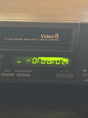 Sony EV-C40 Video8 Video Cassette Recorder Player – Limited Testing Done READ!