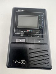 Casio TV-430/TV430Z Portable TV With 2″ Color LCD Screen Analog TV Vintage