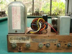Motorola Model VT71, TS-4J Chassis with Tubes for 1940’s 7″ TV’s, All-Original