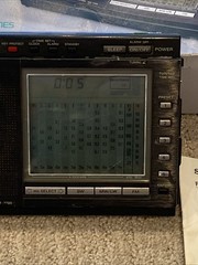 SONY ICF-7700 RADIO 15 BANDS FM/LW/MW/SW PLL SYNTHESIZED RECEIVER PARTS REPAIR