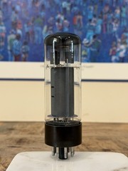 Mullard Gt Britain EL34 6CA7 XF2 Tube Blackburn OO TV7 TESTED Near NOS LEVEL