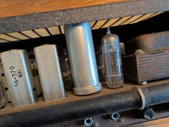 GROMMES GRT-100 GRT100 TUBE TUNER AMP AM FM RADIO VACUUM RARE AUDIOPHILE VTG