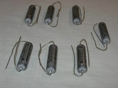 (7) .1uF 400V Sprague “Vitamin Q” Paper-in-oil Capacitors, 96P10404S2