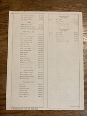 McIntosh C28 Preamplifier Service Information & Bulletin (SN start w/91X50) OEM