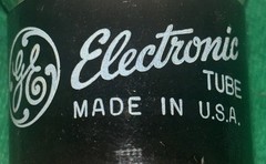 5V4 General Electric Rectifier Radio Vacuum Guitar Tube 115% NOS Balanced Strong