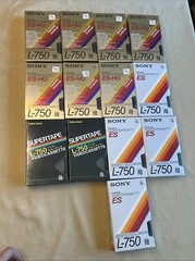 Betamax Tapes Lot of 13 Sony & Radio Shack – Sealed – United States & Japan