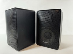 Realistic Minimus 7 Speakers 40-2030C Black 40W sequential serial #s, EX cond