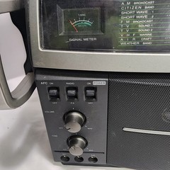 RadioShack 12-795 Multiband Portable Radio AM/FM/SW/CB/Air/Weather/TV – Tested