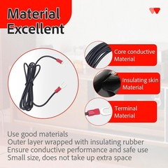 Effortless 6-ft Turntable Ground Wire – Connect with No Fuss and Clear Sound
