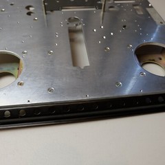 Otari MX5050 BII2 Reel to Reel – Front Deck Body Metal Plate Base Assembly