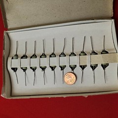 12.1K 0.05% 5ppm High Precision Axial Wire Resistor Silver Soviet Ussr OTK MIL