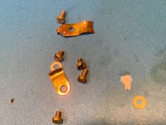 Dual 1246 Vintage Stereo Turntable Parting Out – RCA Ground Wire Assembly