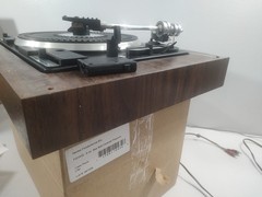 Vintage Silver Turntable KM 2024 As Is Untested RARE J McDonald Photograph