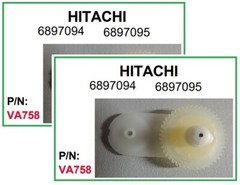 2 PRB VA758 VCR Video Idler Wheel for Hitachi 6897094 6897095 and Others
