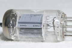 Matched Quad Telefunken ECC82/12AU7 Long Ribbed Plate Diamond Bottom 1956 Strong
