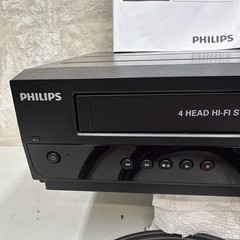 Philips DVDR3385V/F7 DVD Recorder VCR Combo 4 Head Hi Fi Stereo W/Remote- Tested