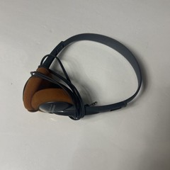 Vintage 80’s Aiwa HP-MO28 Plug-In Headphones, Adjustable Headband – Tested (#2)