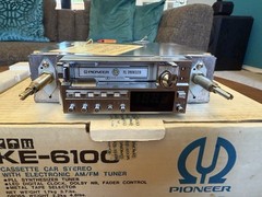 Pioneer KE-6100 Cassette Car Stereo with Electronic AM/FM Tuner – NOS