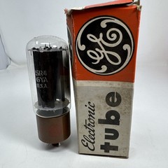 GE Brown Base Hanging Filament 5R4GYA Vacuum Tube NOS