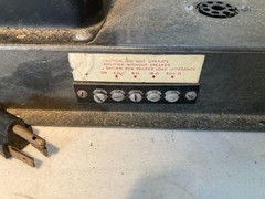 Vintage Tube Amplifier Chassis – Mono Project – Phono/Mic/Tuner – Parts Only